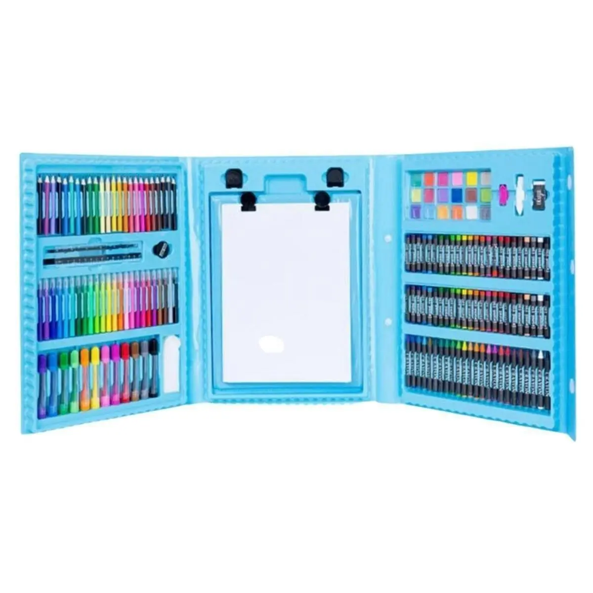 Kidst 208 Pieces Deluxe Art Supplies Kit for Painting & Drawing