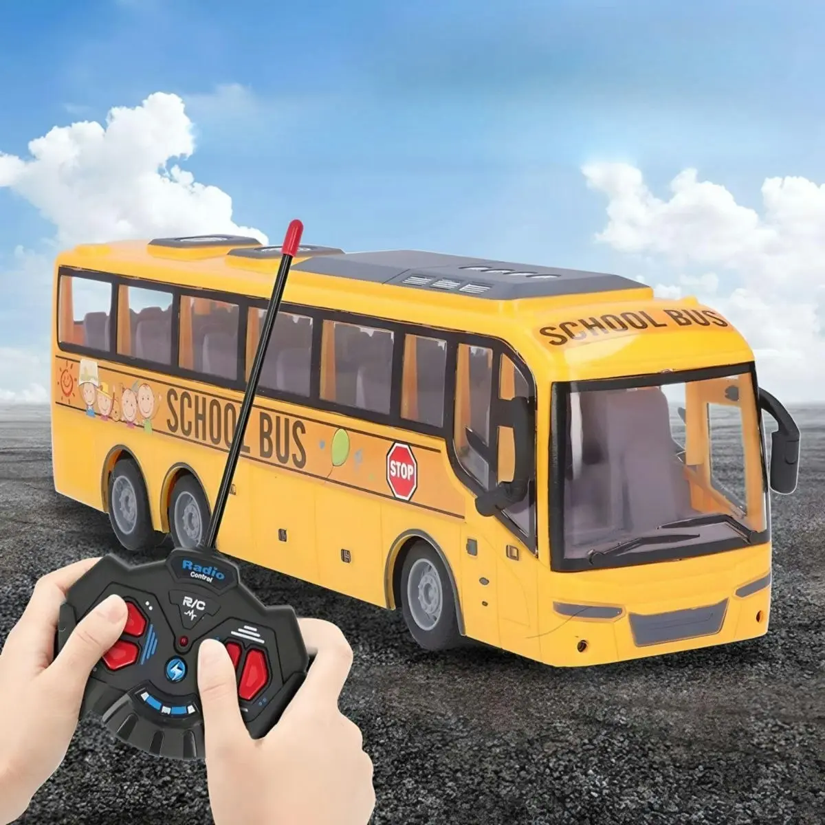 Kidst Wonder Wheels Remote Control School Bus Toy for Epic Expeditions