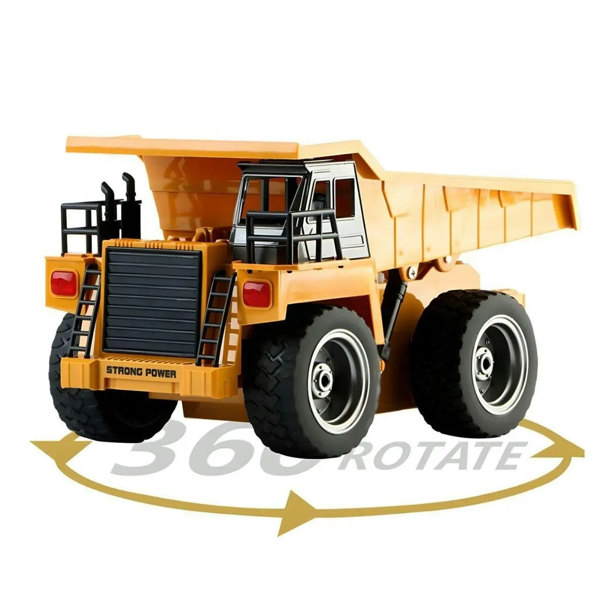 Kidst PowerDrive Dump Truck Realistic RC Construction Play for Budding Builders