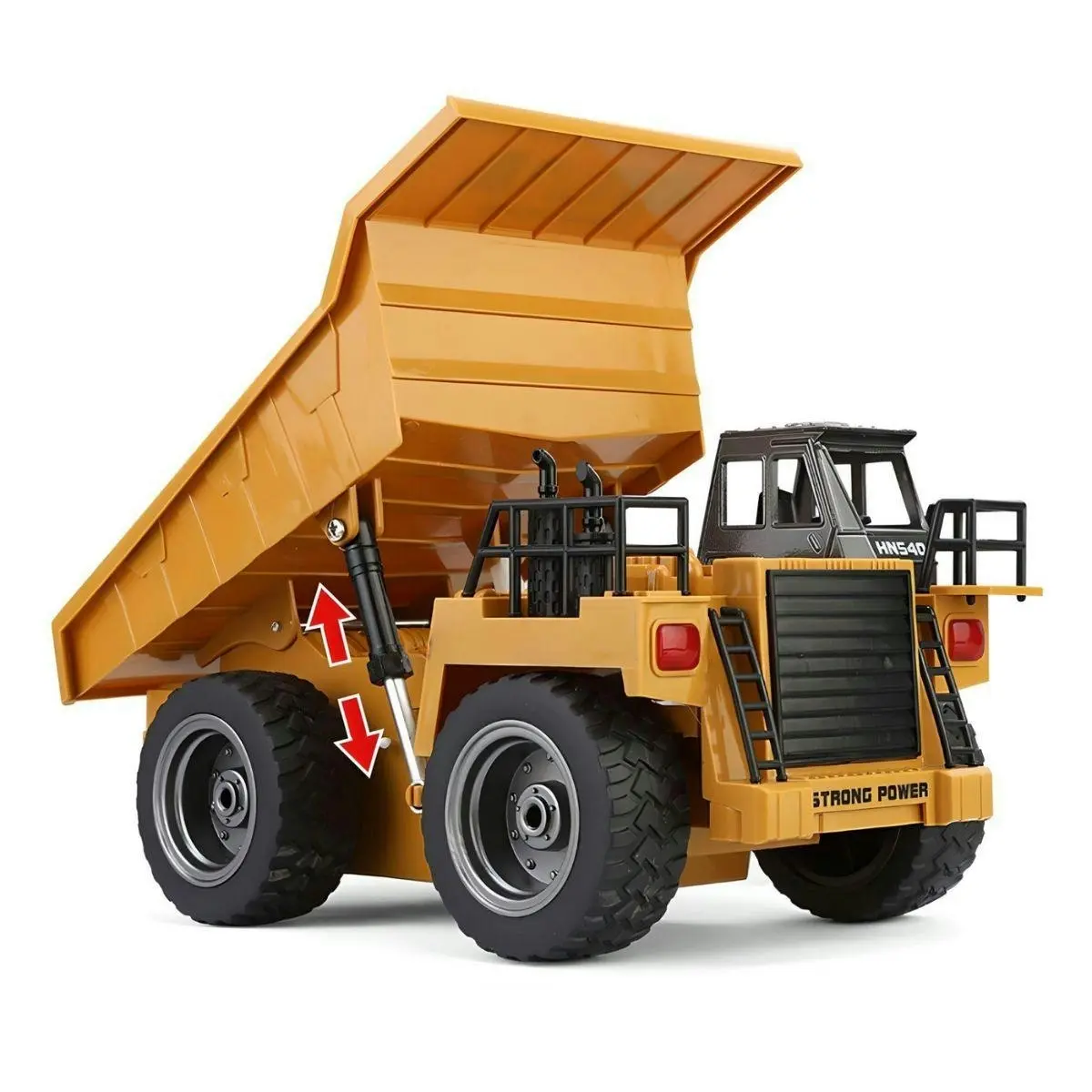 Kidst PowerDrive Dump Truck Realistic RC Construction Play for Budding Builders