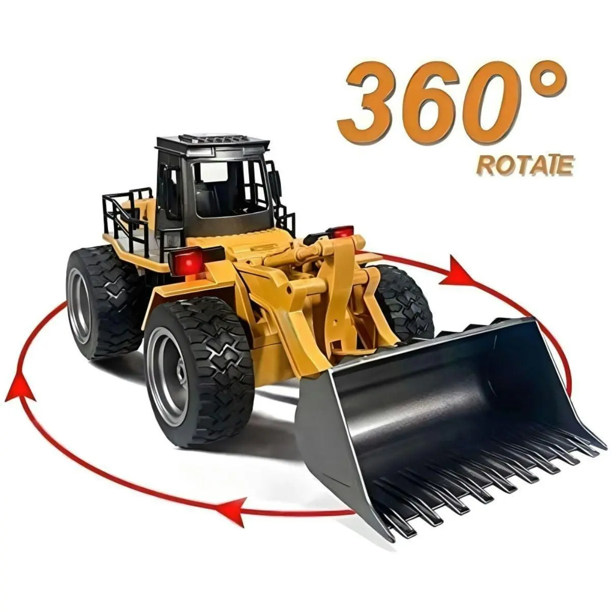 Kidst PowerLoader High-Performance RC Toy Bulldozer for Imaginative Play