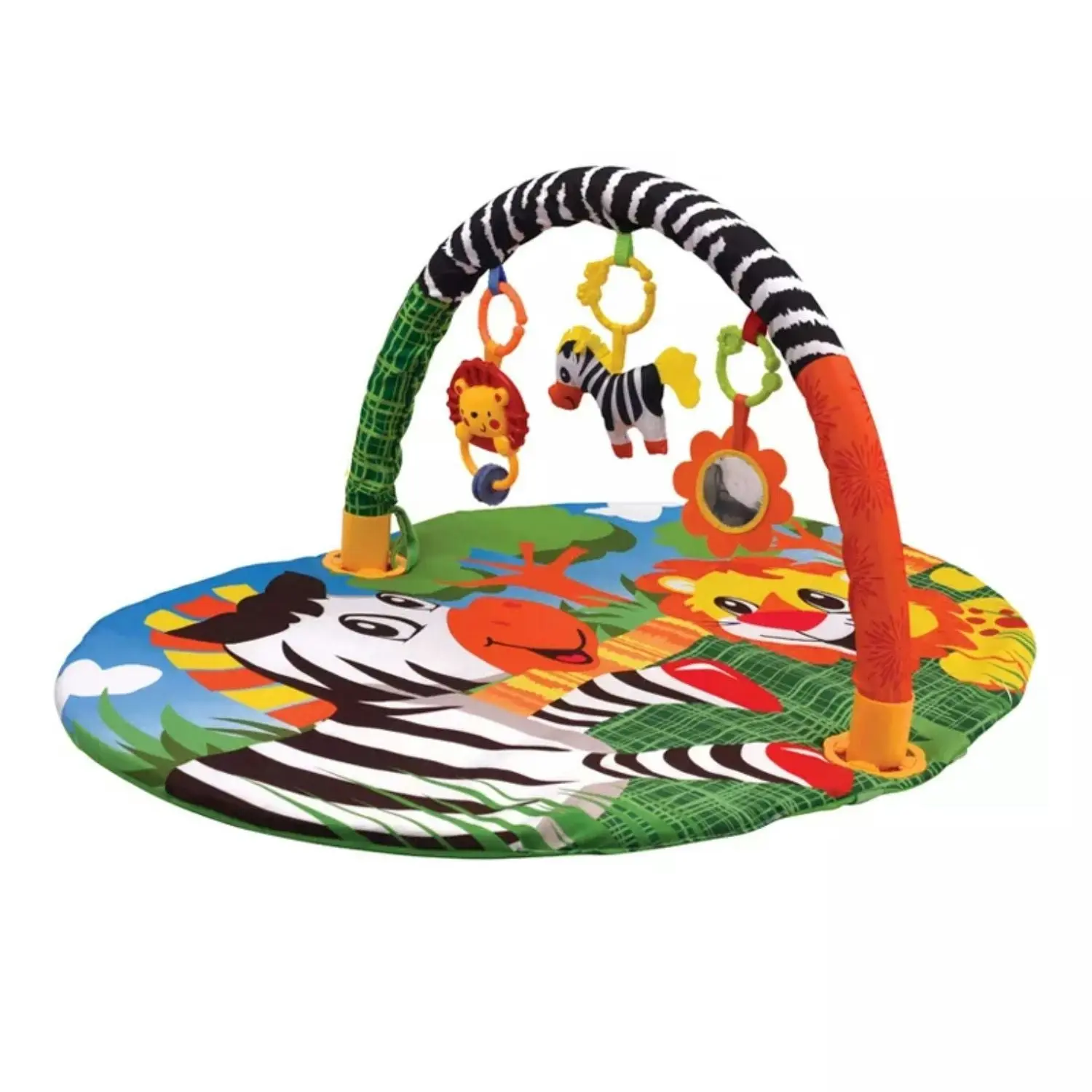 BabiesMart Exploration Jungle Extra-Large Baby Activity Gym Mat & Play Mat