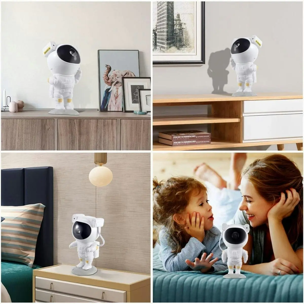 Glowly Astronaut LED Galaxy Projector for Ultimate Starry Night Light Experience