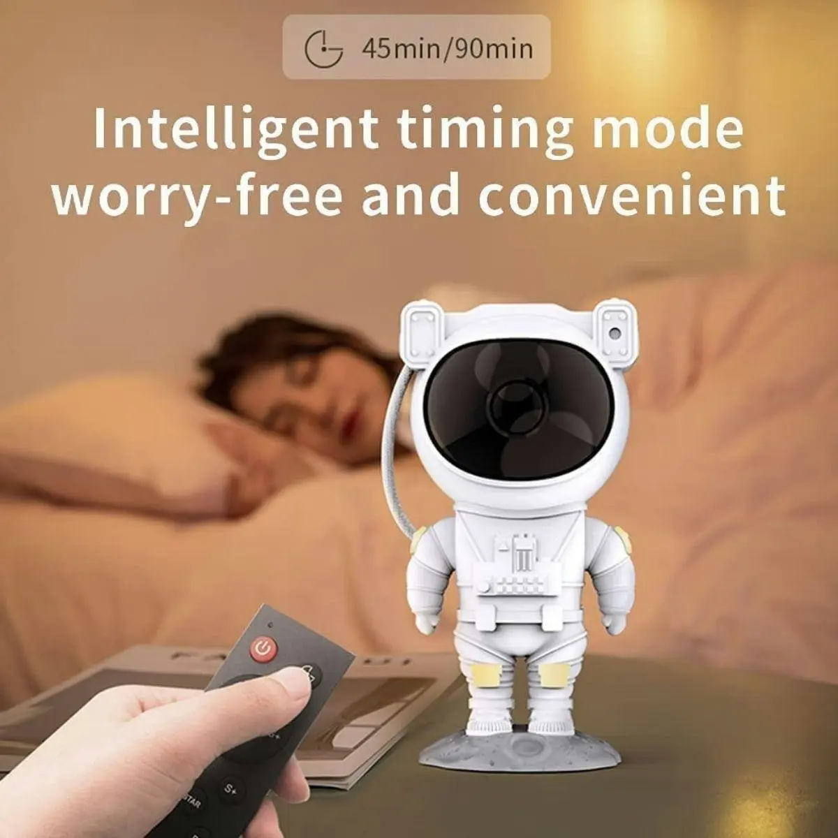 Glowly Astronaut LED Galaxy Projector for Ultimate Starry Night Light Experience