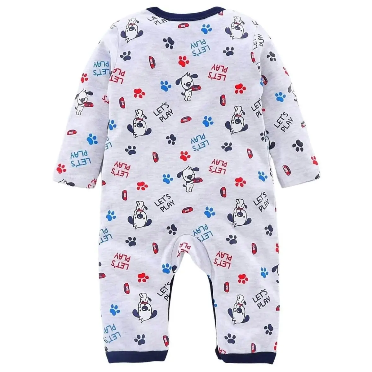 BabiesMart 2 Pack New Born Baby Clothes Unisex Full Sleeves Rompers