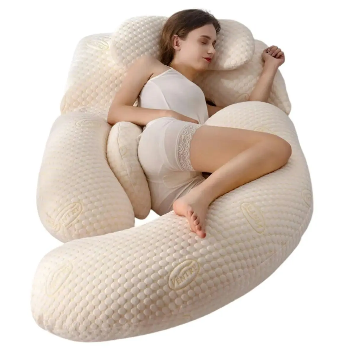 MaterniCare SnuggleMate Pregnancy, Maternity & Nursing Support Pillow