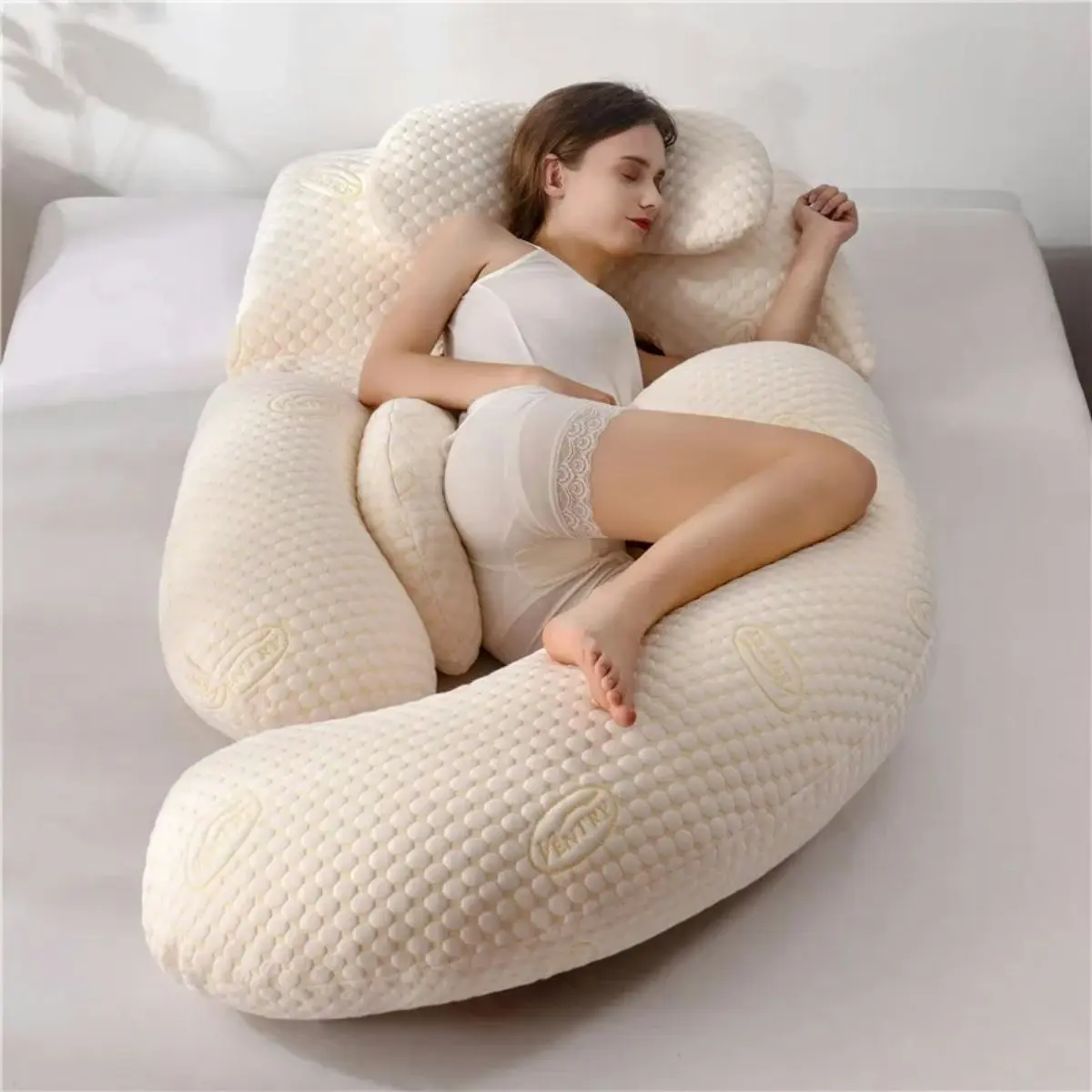 MaterniCare SnuggleMate Pregnancy, Maternity & Nursing Support Pillow