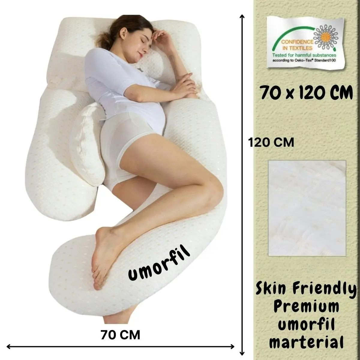 MaterniCare SnuggleMate Pregnancy, Maternity & Nursing Support Pillow