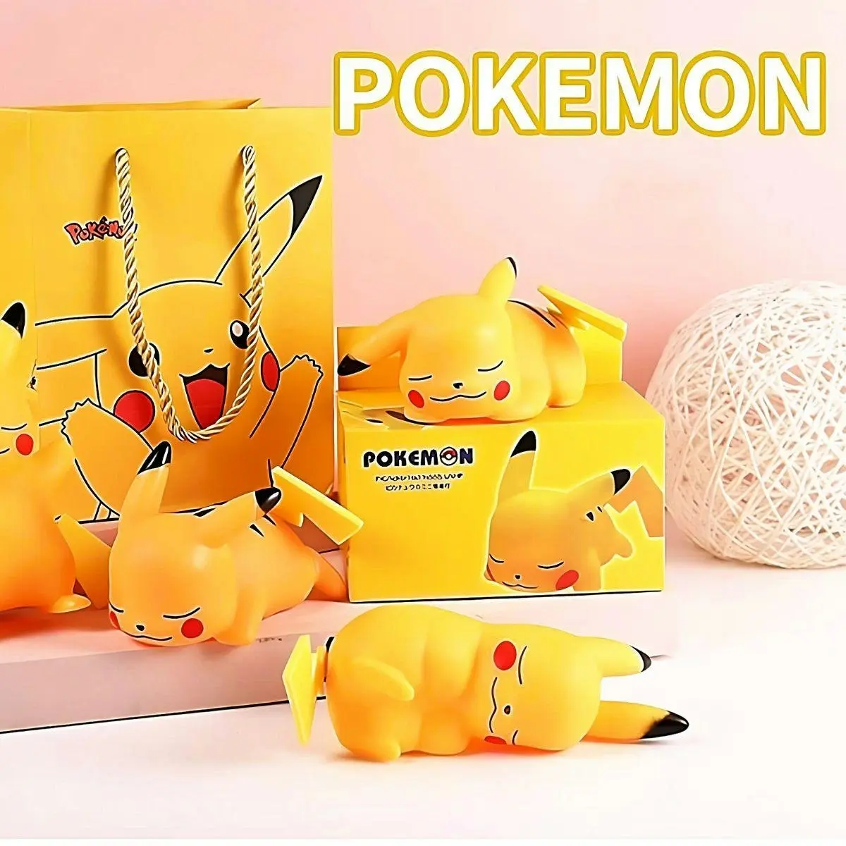 Glowly Pikachu Night Light Adorable & Soothing Night Light for Nursery Decor