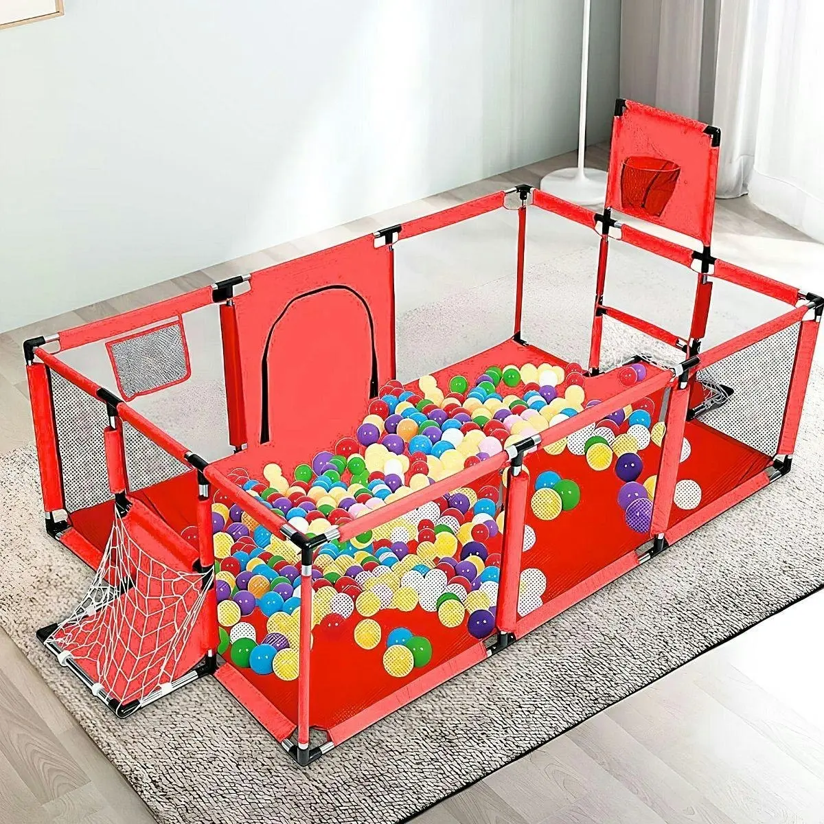 Toddly Little Explorer Deluxe Baby Play Pen Spacious & Safe