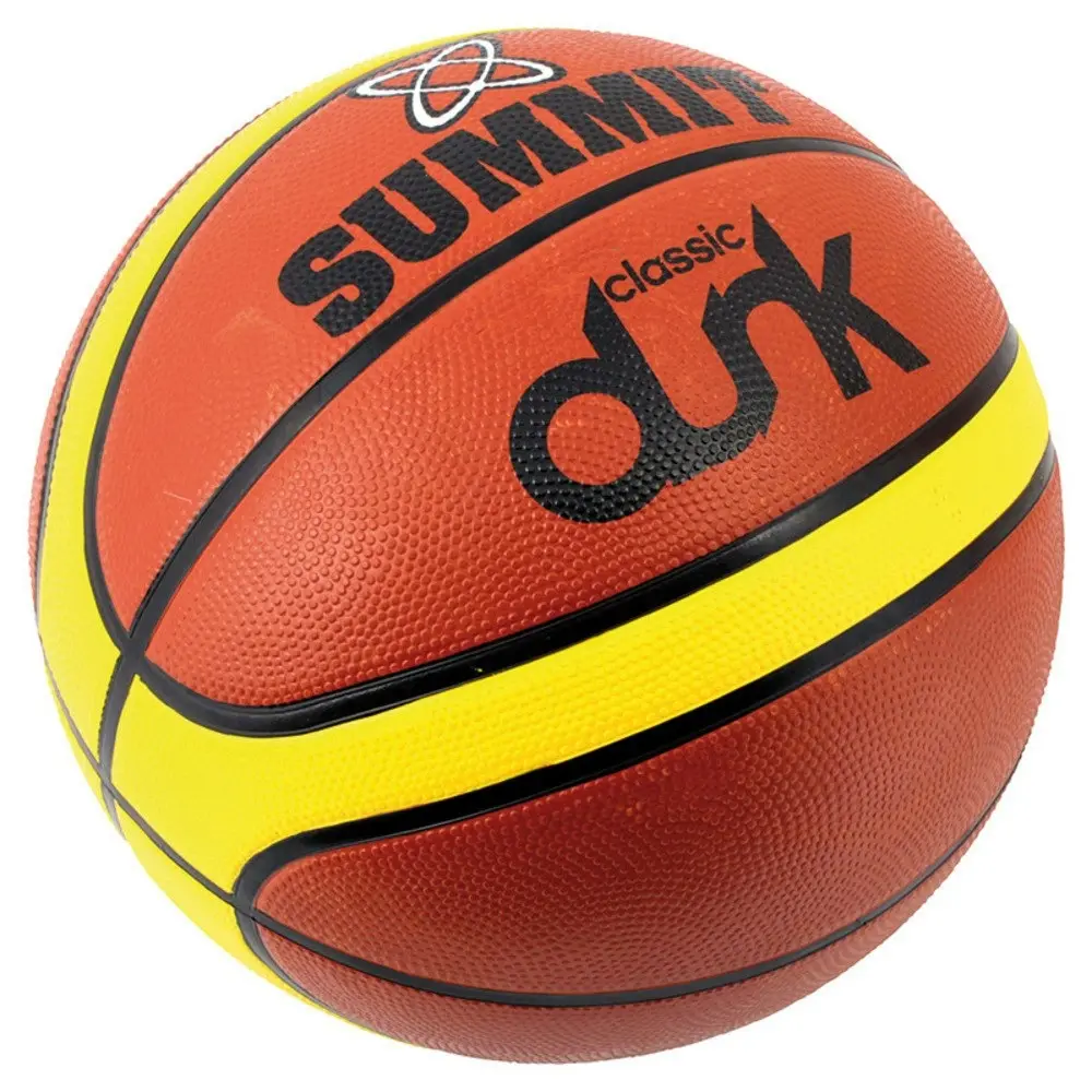 2x Summit Size 3 Classic Dunk Basketball Indoor/Outdoor Sport Rubber Ball Brown