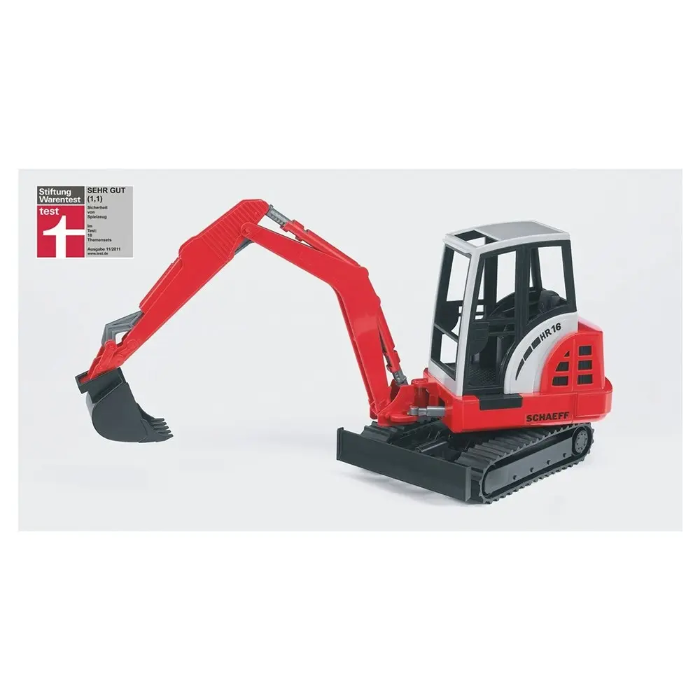 Bruder 1:16 27cm Schaeff HR16 Mini Excavator Construction Vehicle Kids Toys 3y+