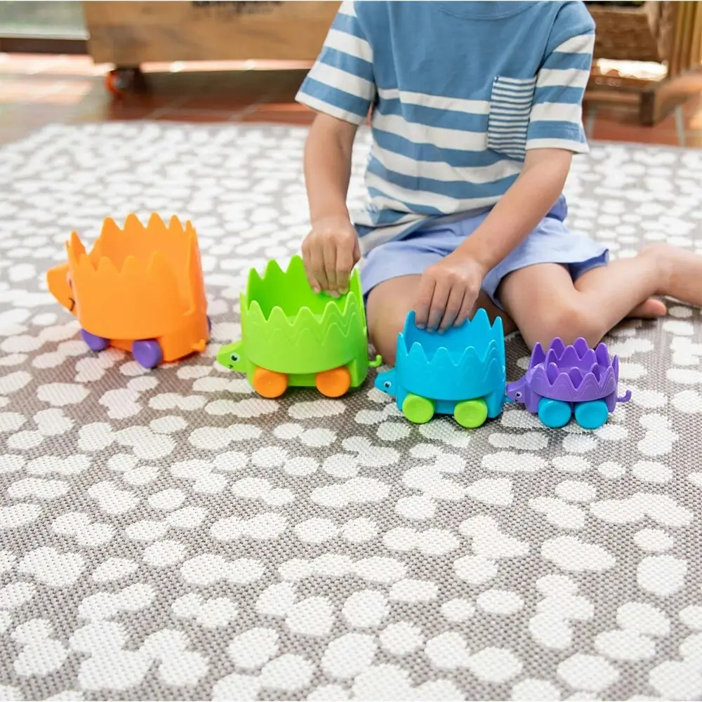 4pc Fat Brain Toy Co Hiding Hedhehog Kids/Toddler Fun/Activity Toy/Game 18m+