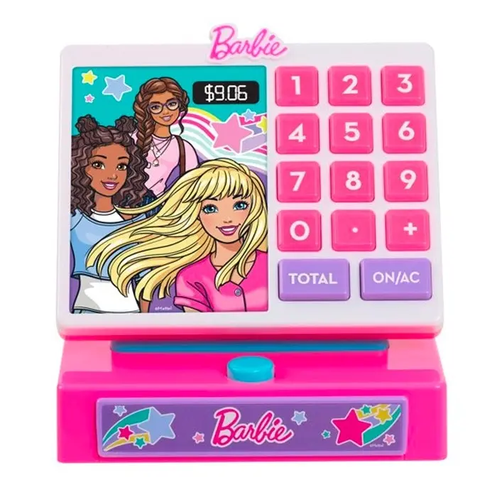 Barbie Pretend Play Kids/Sound Money Realistic Cash Register Play Pretend Toy