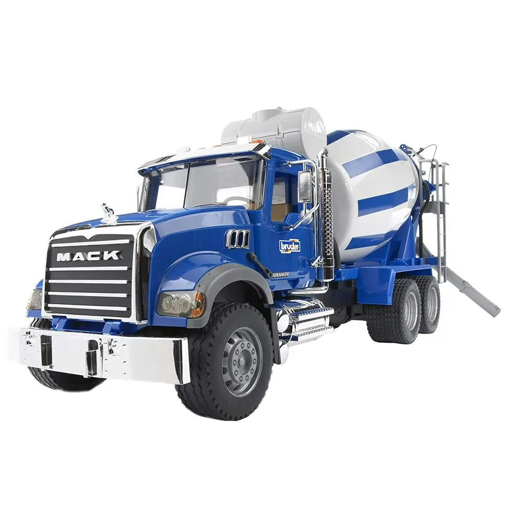 Bruder 1:16 Mack Granite Construction Cement Mixer Truck Kids 4y+ Vehicle Toy BL