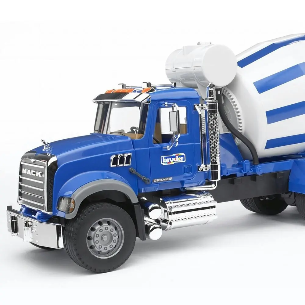 Bruder 1:16 Mack Granite Construction Cement Mixer Truck Kids 4y+ Vehicle Toy BL