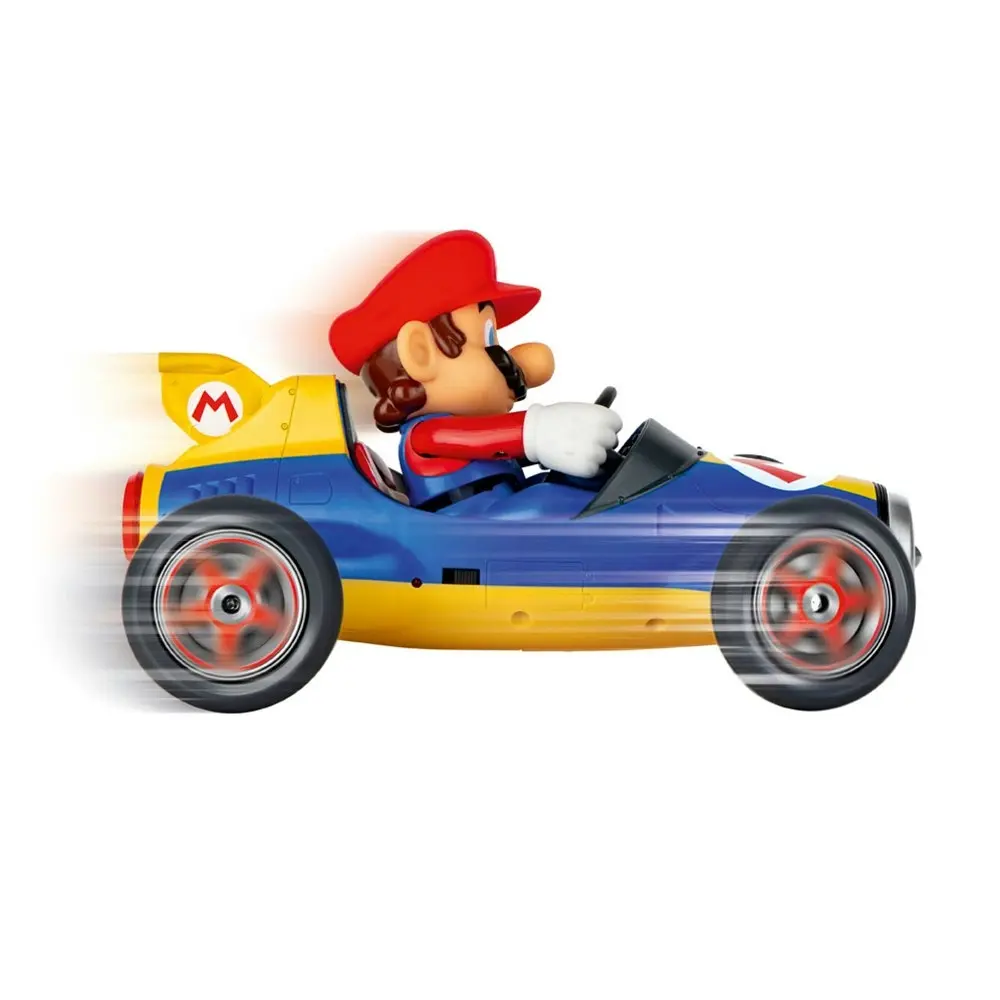 Carrera 1:18 Rechargeable RC Mariokart Mach 8 Mario Remote Control Kids Toy 6y+