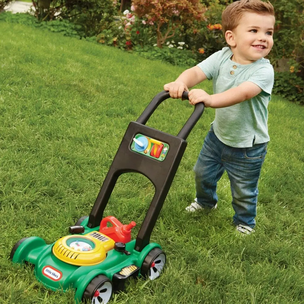 Little Tikes Gas 'n Go Garden Lawn Mower Kids/Children 18m+ Pretend Play Green