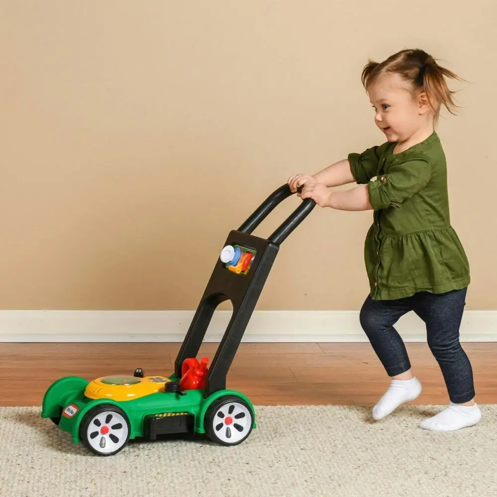 Little Tikes Gas 'n Go Garden Lawn Mower Kids/Children 18m+ Pretend Play Green