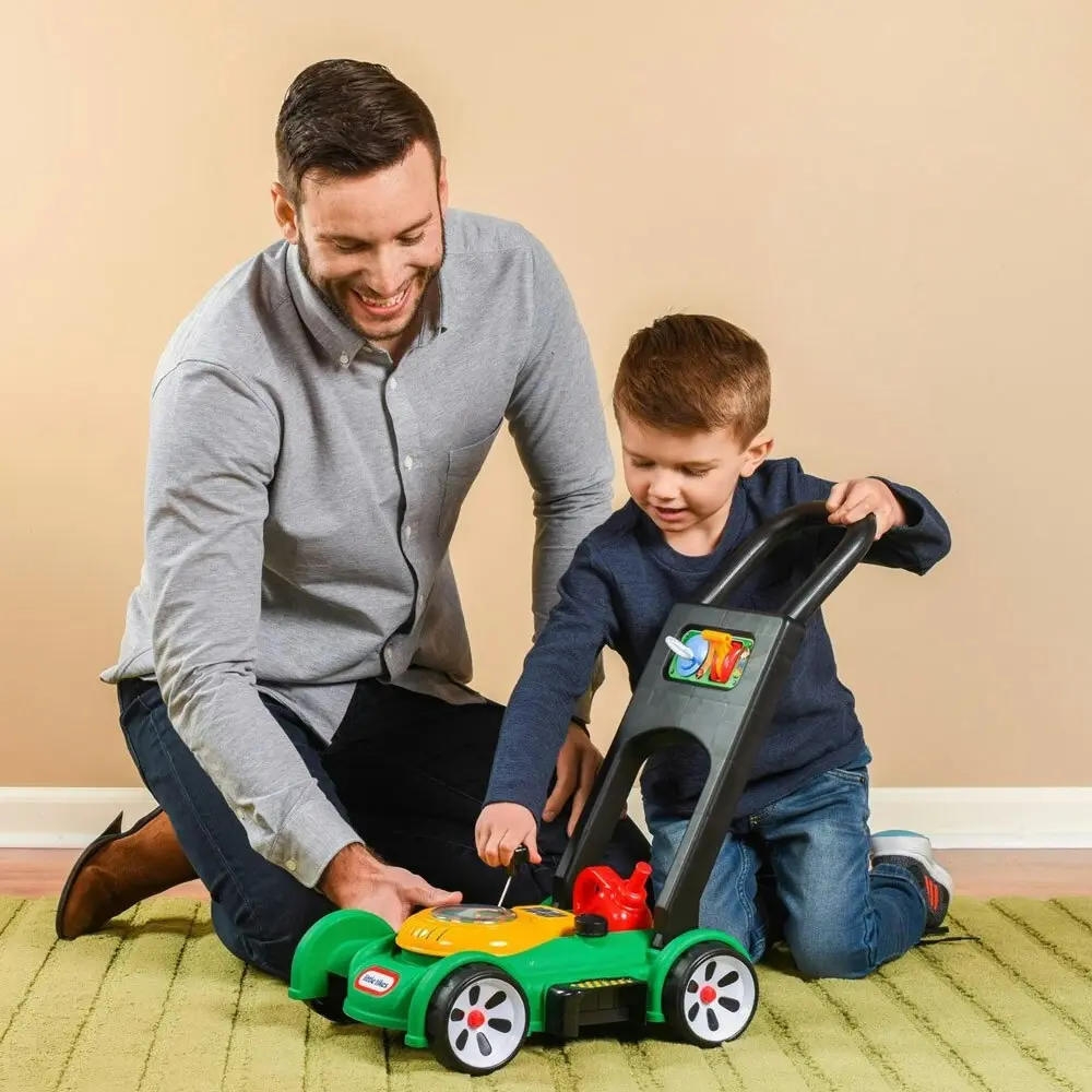 Little Tikes Gas 'n Go Garden Lawn Mower Kids/Children 18m+ Pretend Play Green