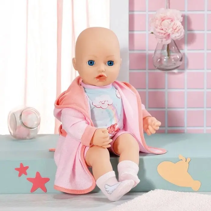 3pc Baby Annabell Deluxe Bathtime Clothes/Robe For Toy Doll Kids/Children 3y+