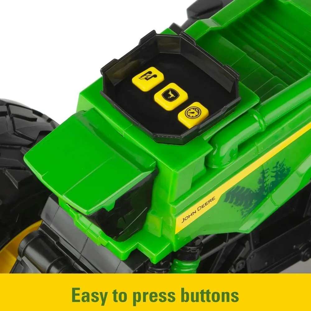 John Deere Kids 45cm Monster Treads Super Scale Combine Children Vehicle Toy 3y+