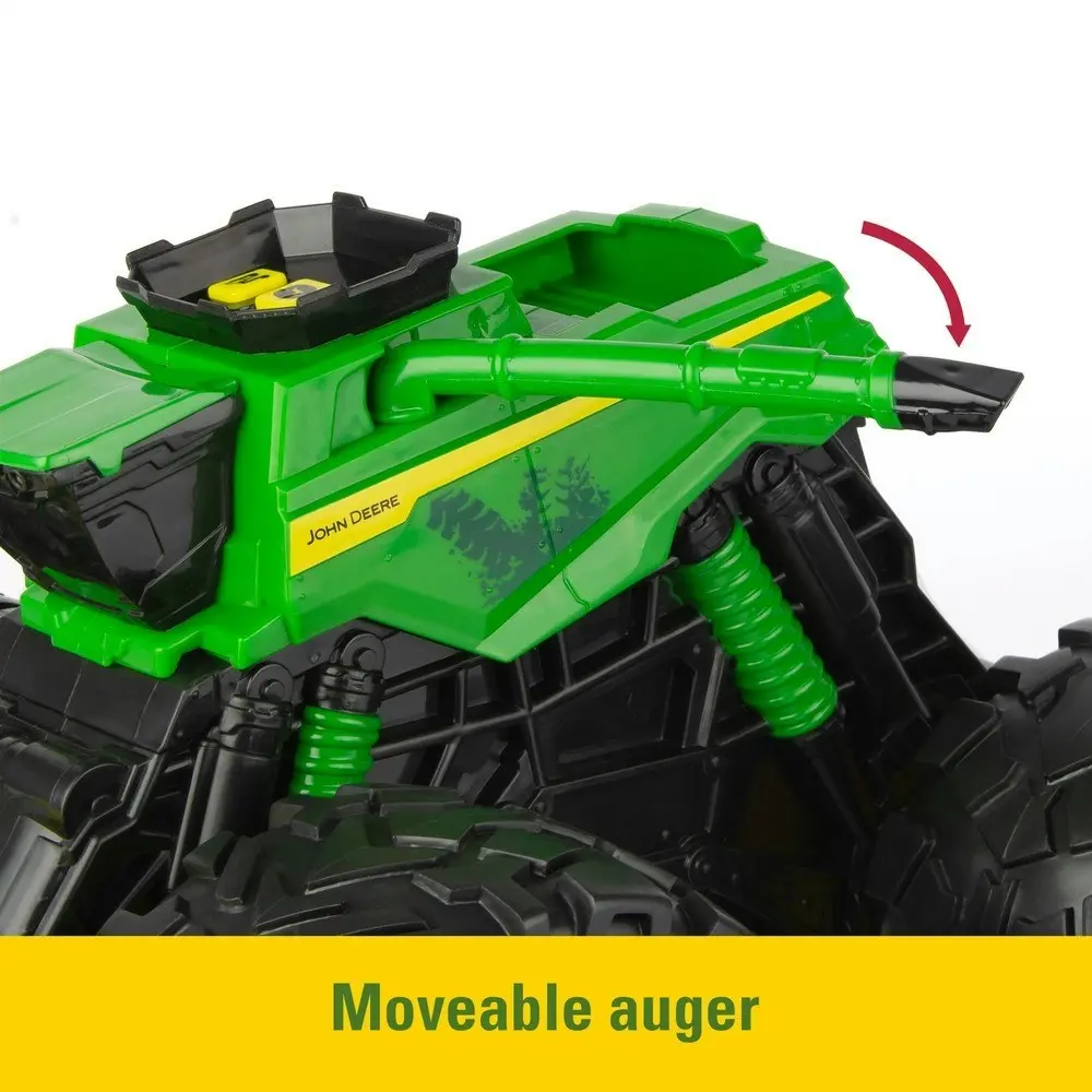 John Deere Kids 45cm Monster Treads Super Scale Combine Children Vehicle Toy 3y+