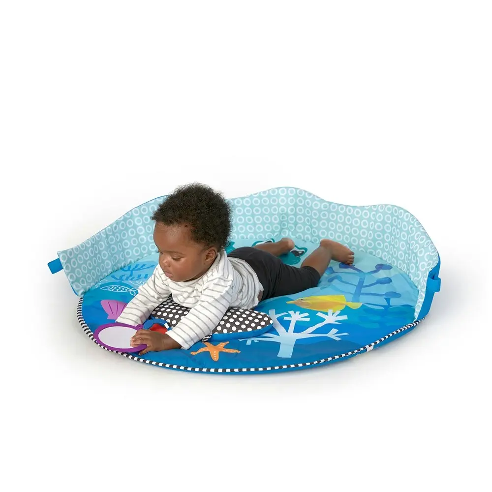 Baby Einstein Neptune Under the Sea Lights & Sounds Activity Gym Floor Playmat