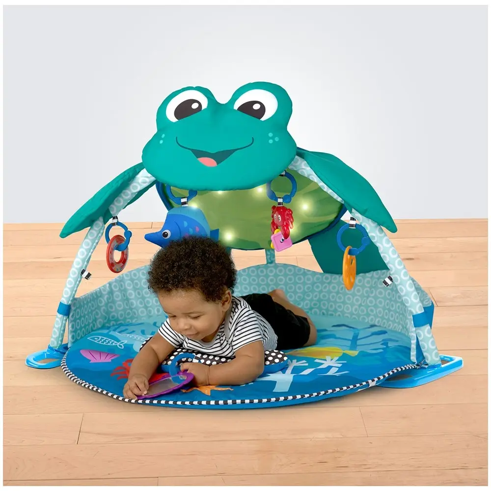 Baby Einstein Neptune Under the Sea Lights & Sounds Activity Gym Floor Playmat