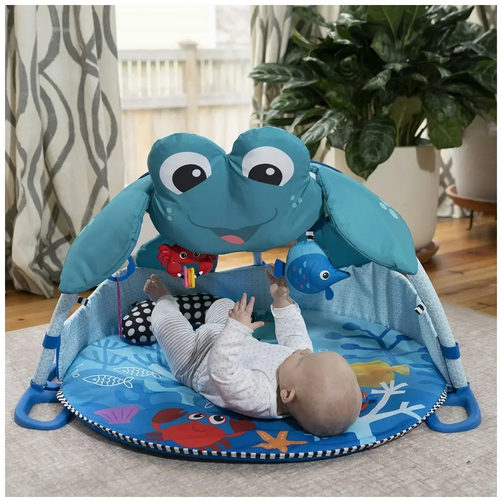 Baby Einstein Neptune Under the Sea Lights & Sounds Activity Gym Floor Playmat