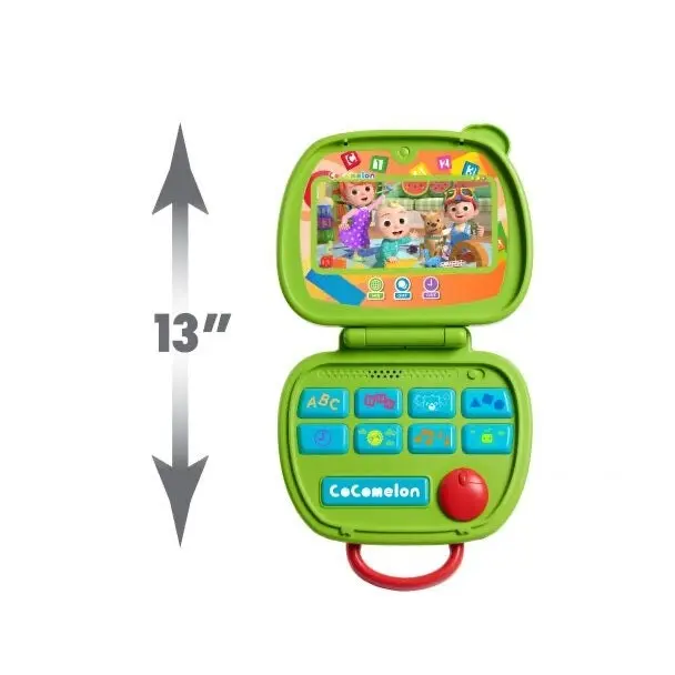 Cocomelo Sing & Learn Laptop Educational Letter Interactive Kids/Toddler 18m+