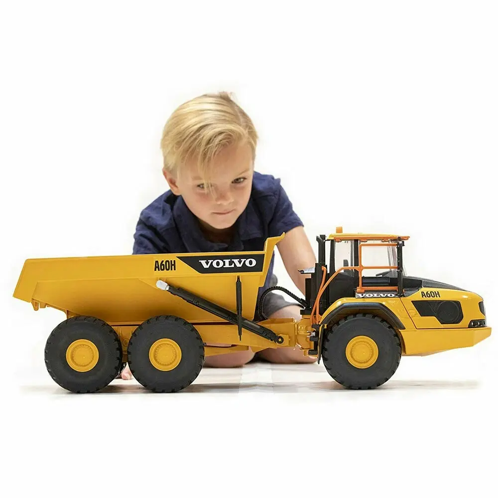 Bruder 1:16 Volvo A60H Construction Hauler Kids/Boys 3y+ Toy Dump Truck Yellow