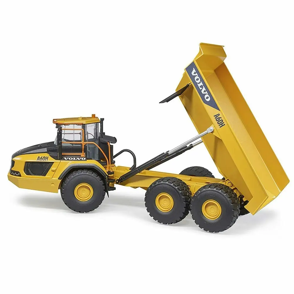 Bruder 1:16 Volvo A60H Construction Hauler Kids/Boys 3y+ Toy Dump Truck Yellow