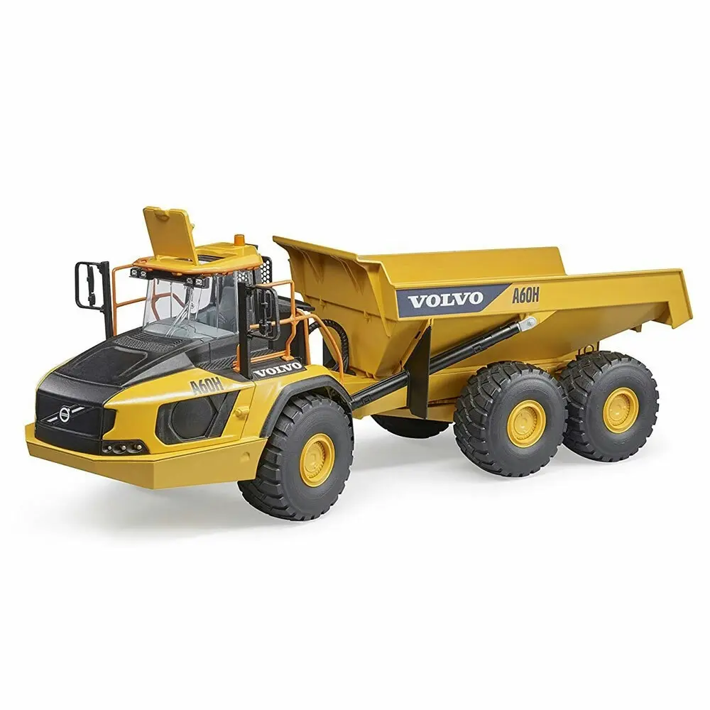 Bruder 1:16 Volvo A60H Construction Hauler Kids/Boys 3y+ Toy Dump Truck Yellow