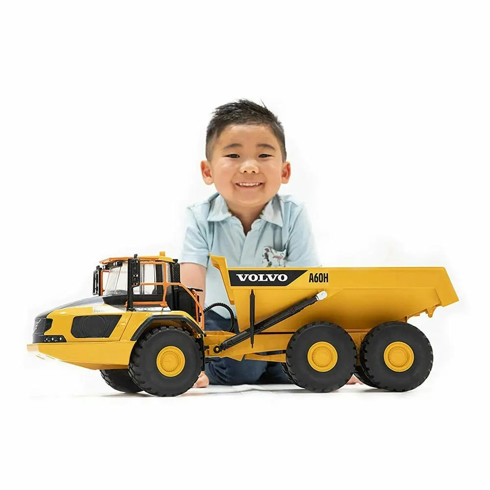 Bruder 1:16 Volvo A60H Construction Hauler Kids/Boys 3y+ Toy Dump Truck Yellow