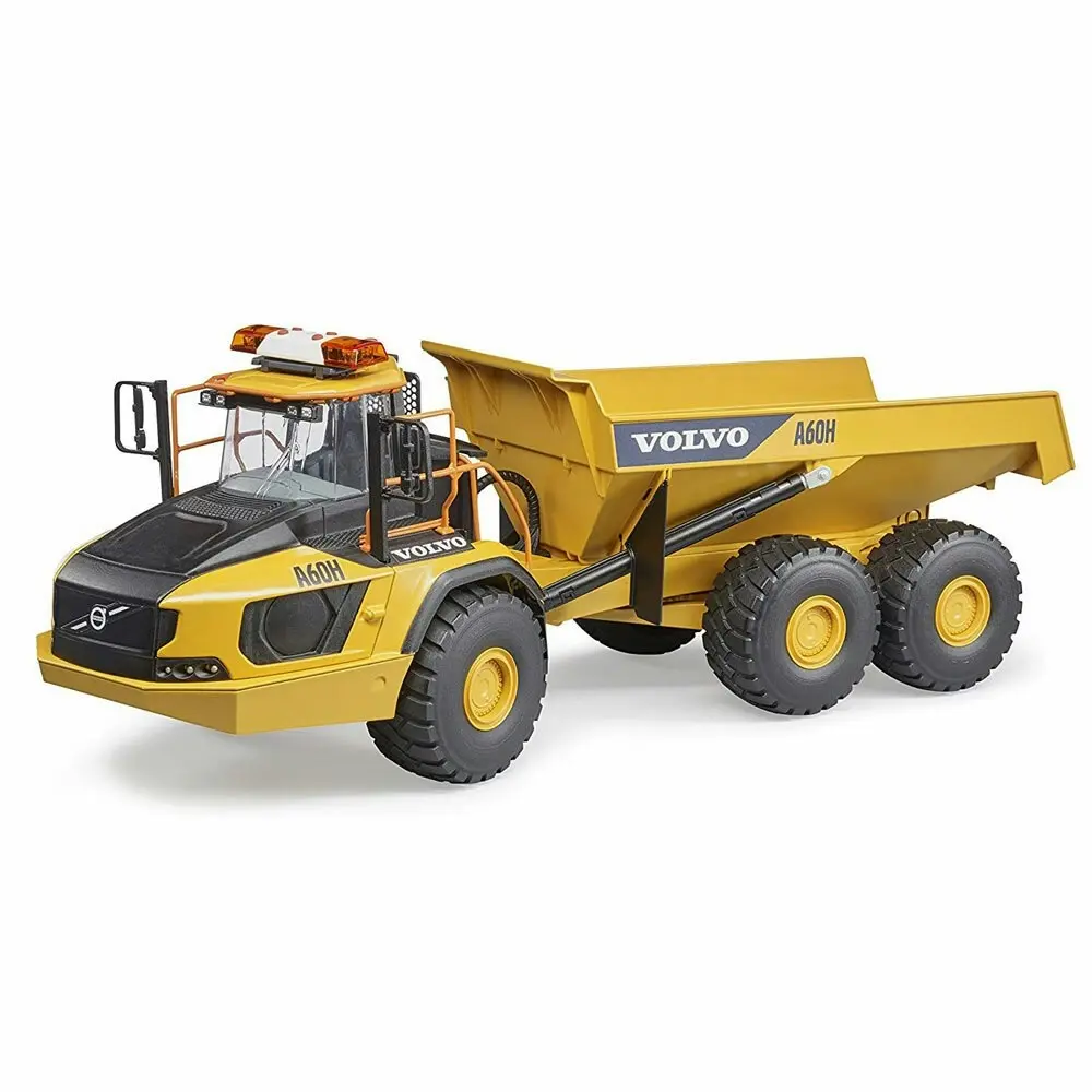 Bruder 1:16 Volvo A60H Construction Hauler Kids/Boys 3y+ Toy Dump Truck Yellow