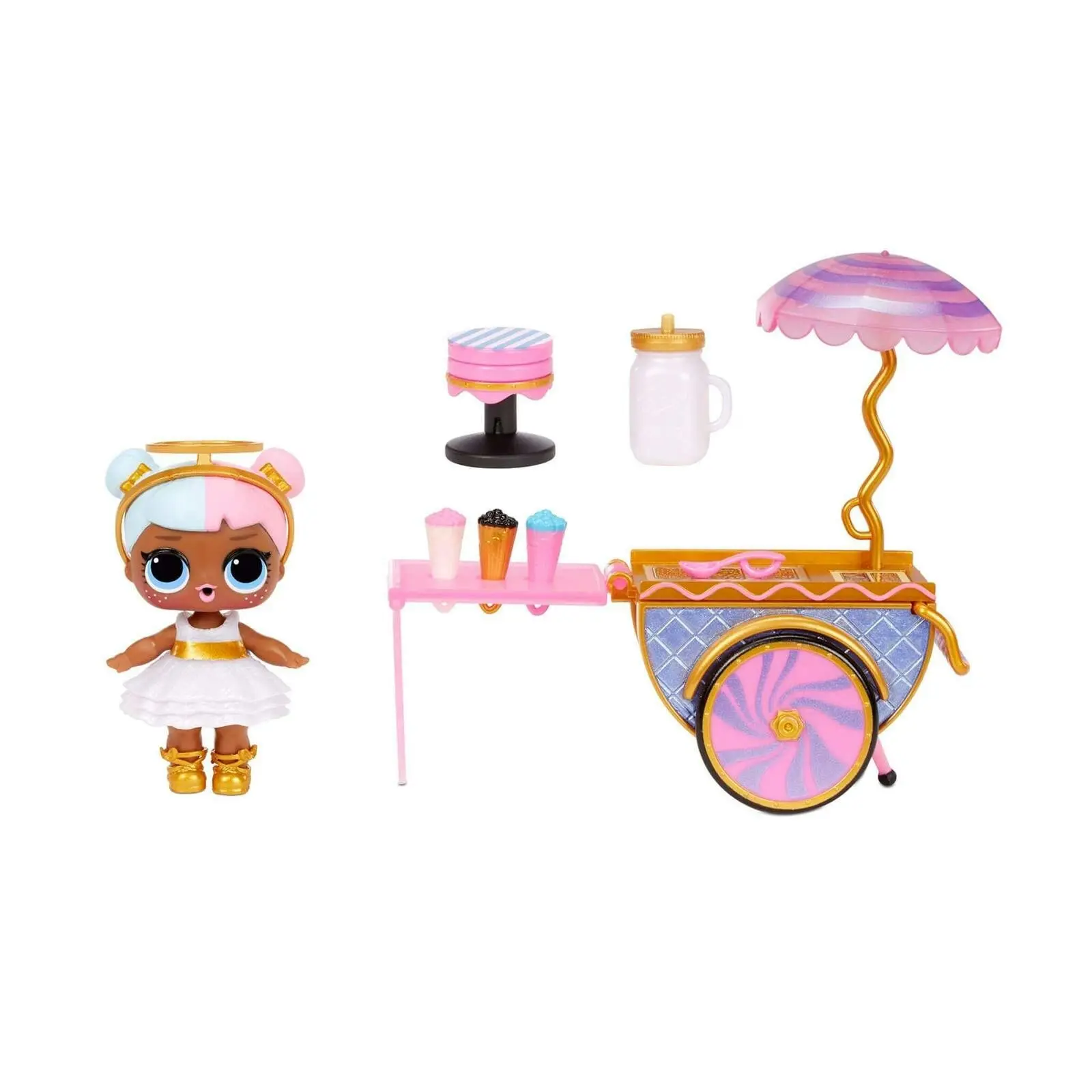 L.O.L Surprise Furniture Kids 4y+ Toy w/Sugar Figure Doll Wave 3 Sweet Boardwalk