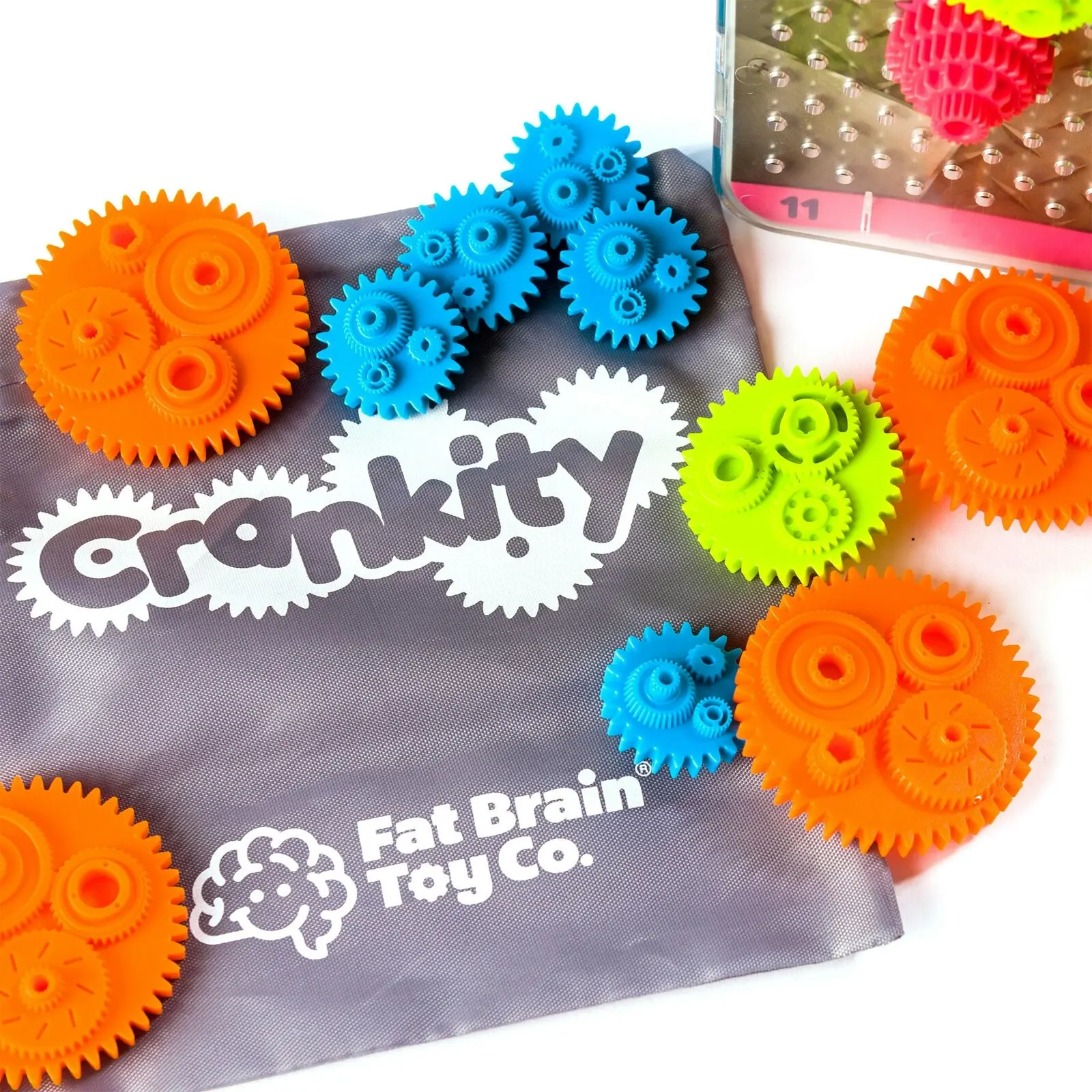 Fat Brain Toy Co. Crankity Brainteaser Kids/Children Puzzle Educational Toy 6y+