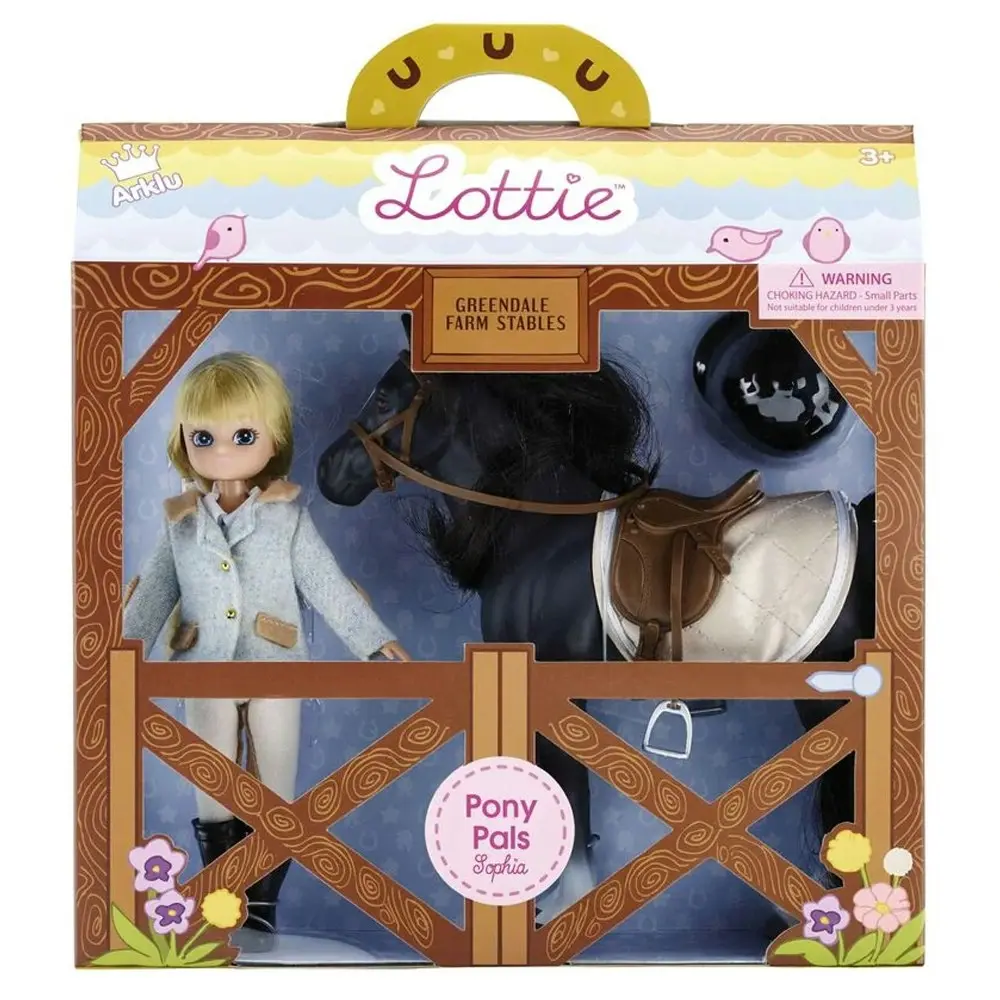 Lottie Pony Pals Toy Horse Dress Up Interactive Kids Fashion Doll Playing Set