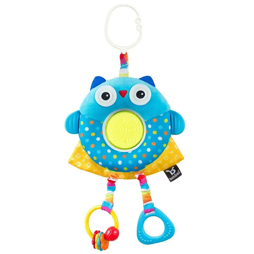 2x Benbat Dazzle Multi Skills Travel Educational/Development Baby/Infant Toy Owl