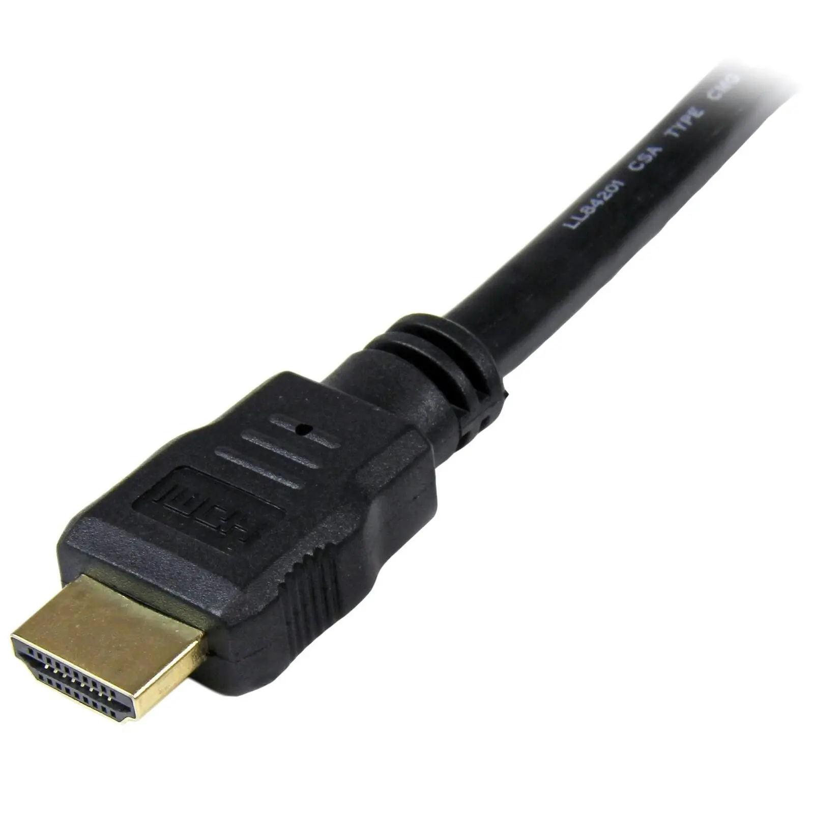 Star Tech 2M 4K/2K UHD Male/Male HDMI 1.4 Cable w/ Ethernet for HDTV/DVD Black