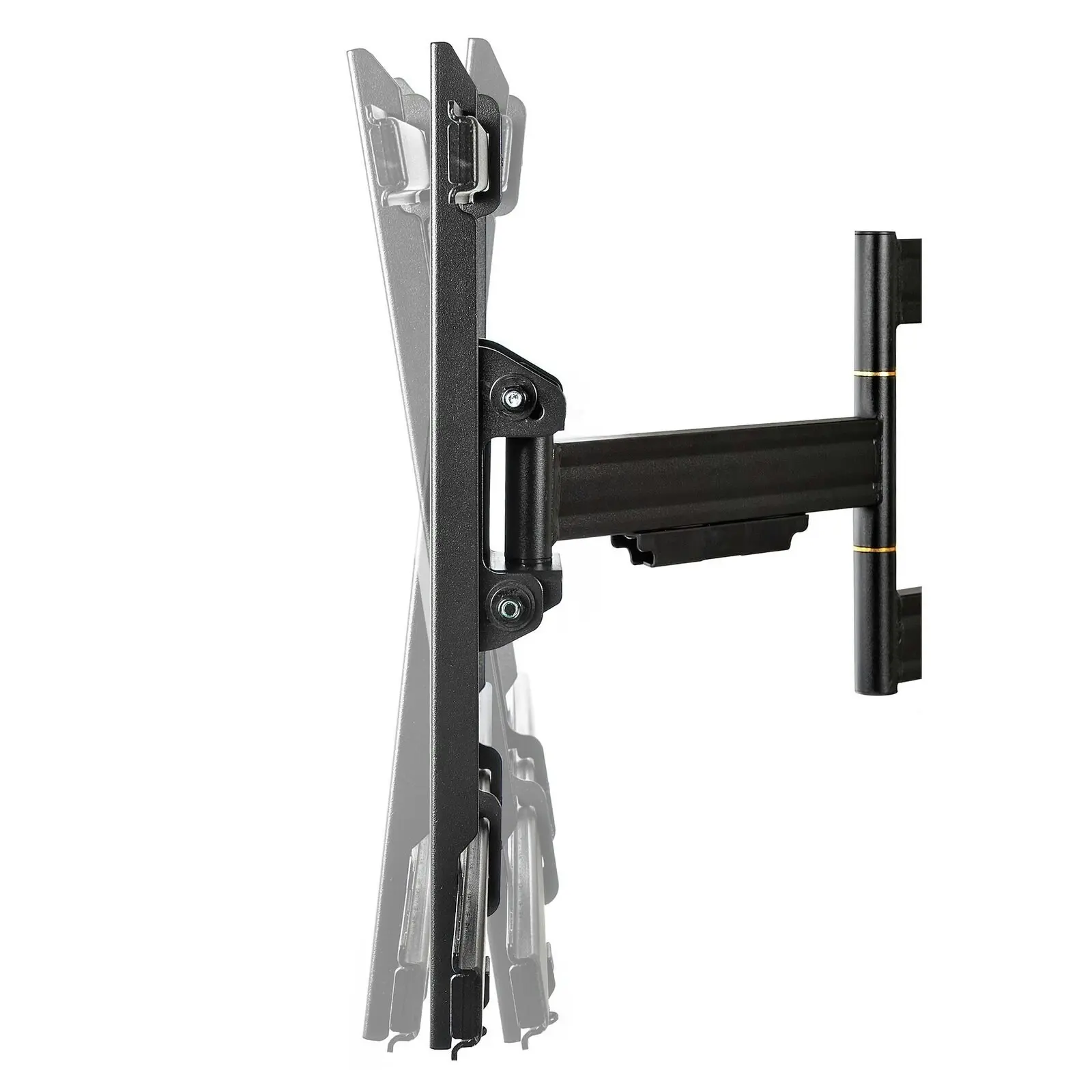 Star Tech Steel TV Wall Mount w/ Tilt/Swivel Arm f/ 80IN 50kg VESA Display Black