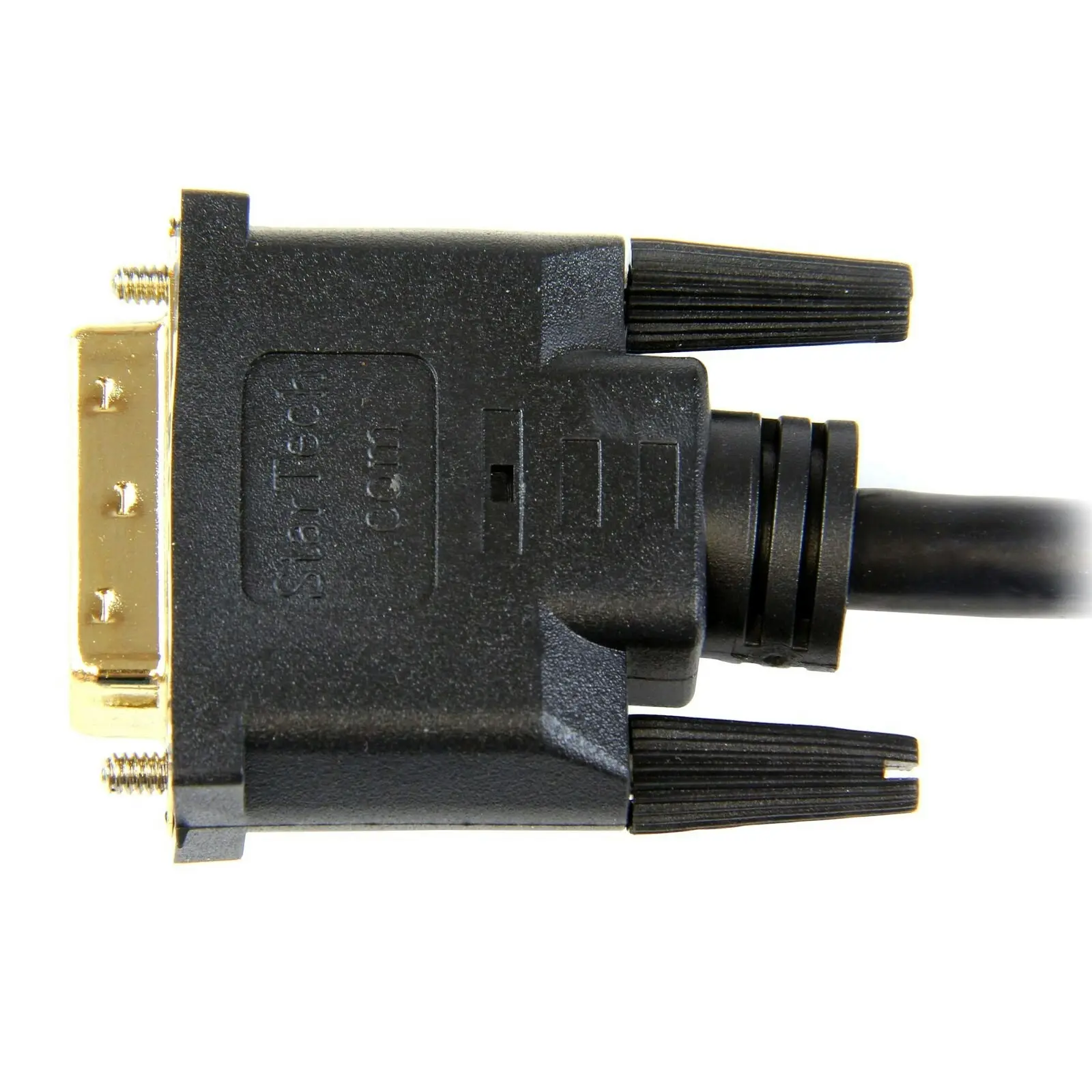 Star Tech 1M Digital Gold Plated Male HDMI to Male DVI-D Cable for HDTV/Monitor