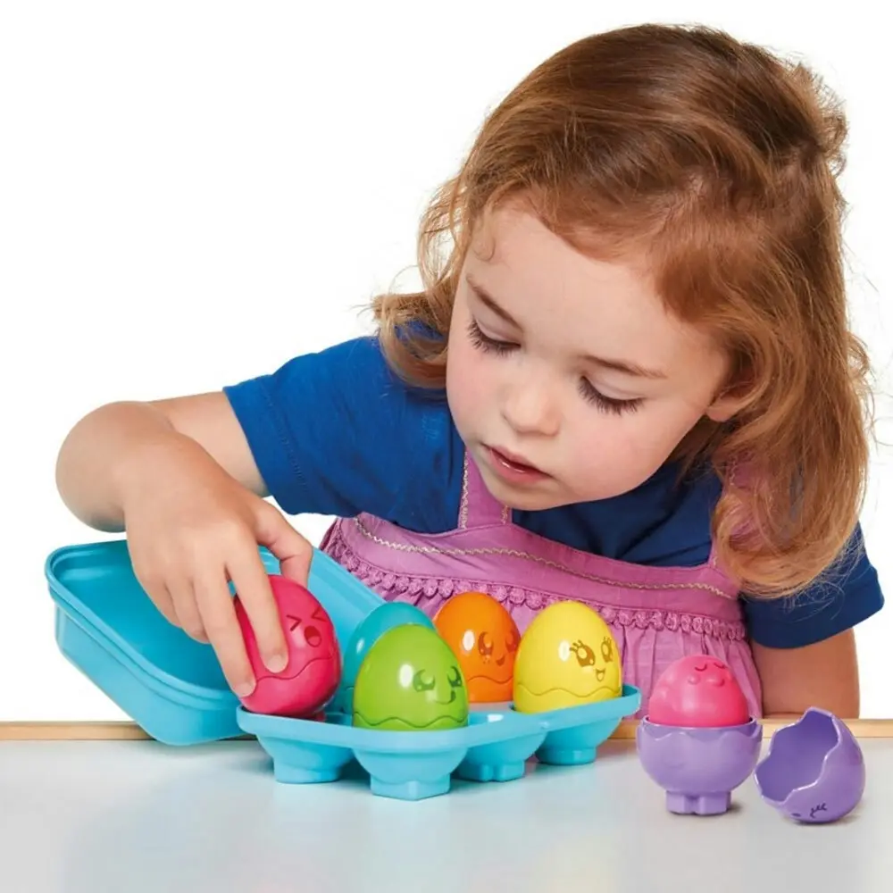 TOMY Toomies Hide & Squeak Bright Chicks Educational Activity Fun Toy Kids 6-36m