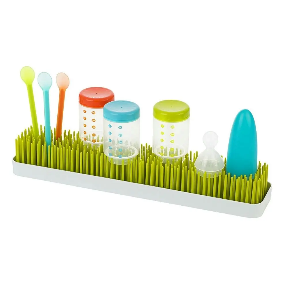 Boon Patch Countertop Drying Rack for Baby Bottle/Feeding Holder/Dryer Grass