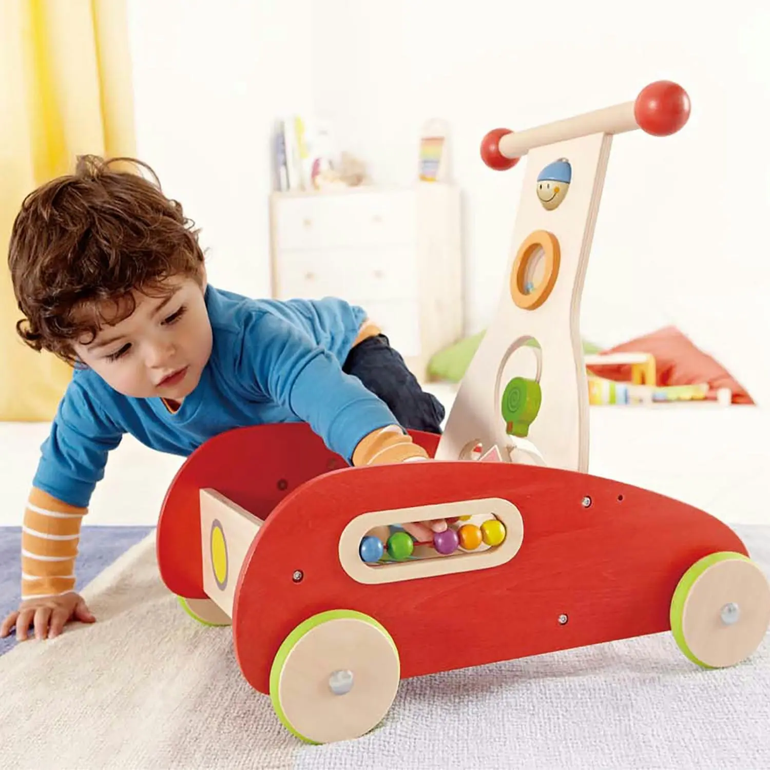 Hape Wonder Walker 50cm Educational/Activity Infant/Baby Wooden Toy/Play 12m+