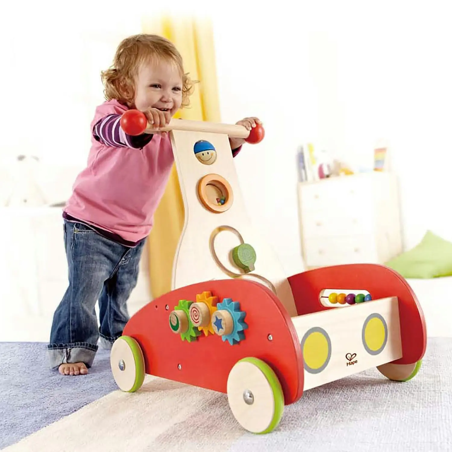 Hape Wonder Walker 50cm Educational/Activity Infant/Baby Wooden Toy/Play 12m+