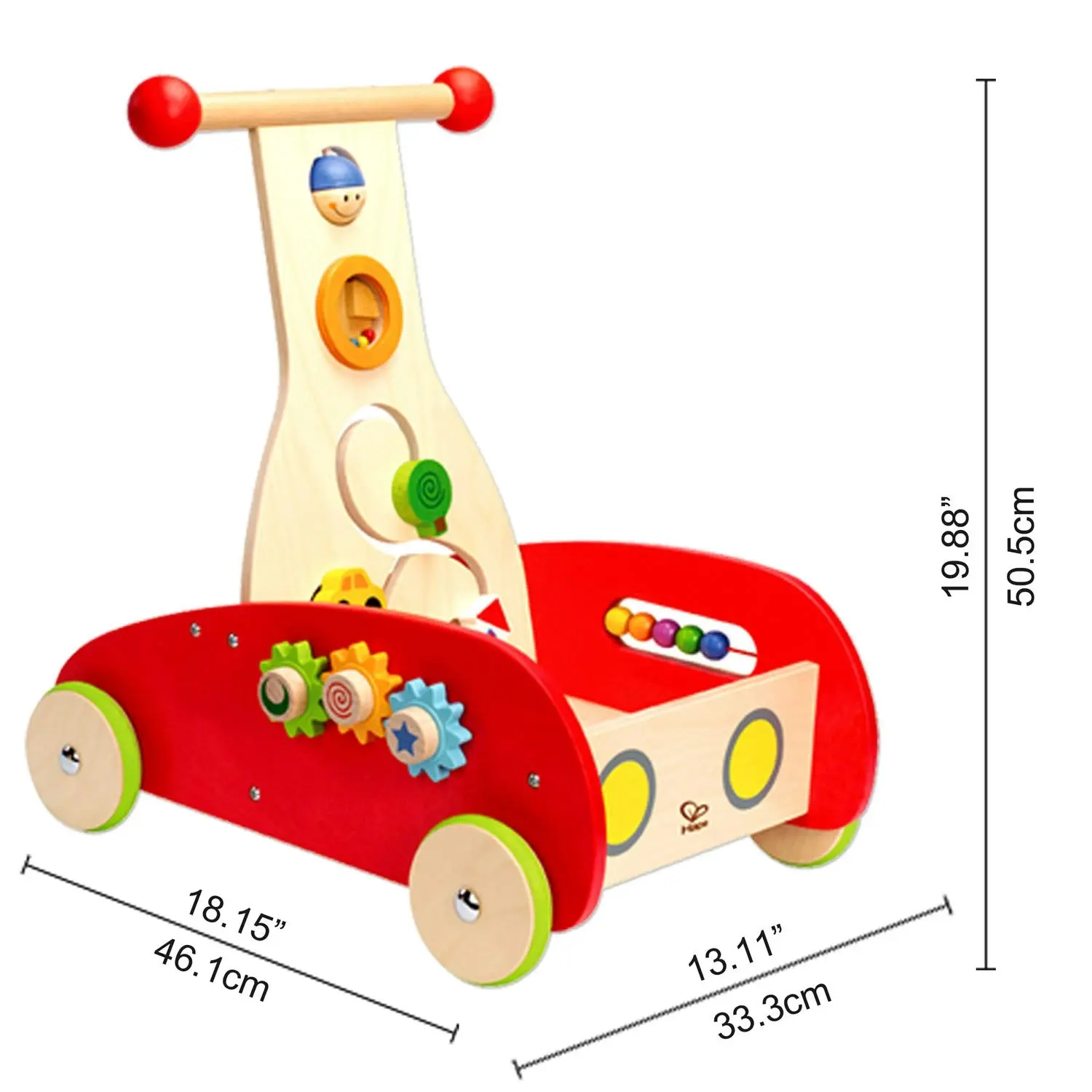 Hape Wonder Walker 50cm Educational/Activity Infant/Baby Wooden Toy/Play 12m+