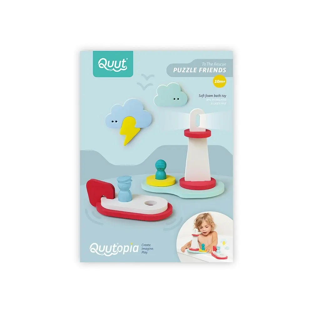 Quut Quutopia Bath Puzzle/Shower Play Water Toys for Kids 10m+ To The Rescue