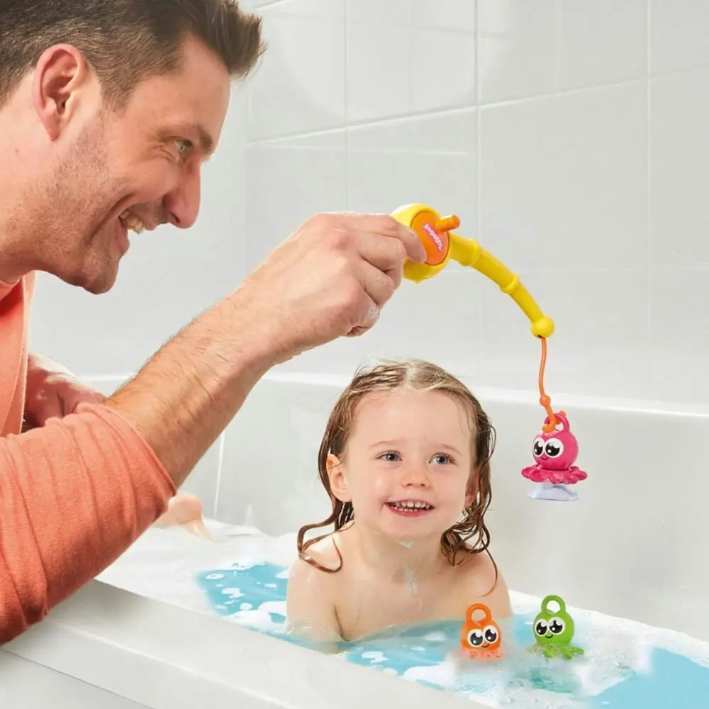 Tomy Toomies 3-In-1 Fishing Frenzy Bath Time Fun Activity Toy Baby/Toddler 18m+